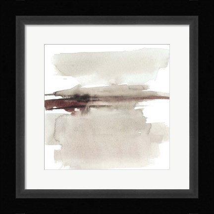 Framed Earth Horizon II Print