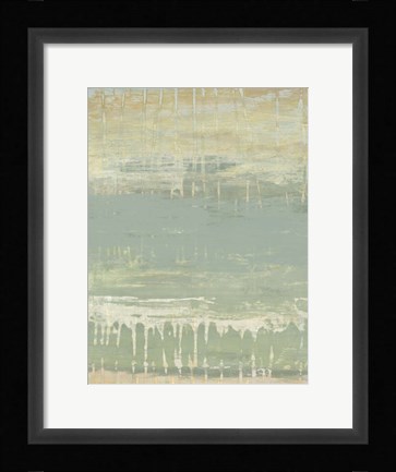 Framed Muted Horizon II Print