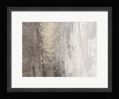 Framed Glitter Rain II Print