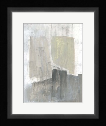 Framed Muted Mod Shapes I Print