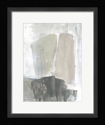 Framed Muted Mod Shapes II Print