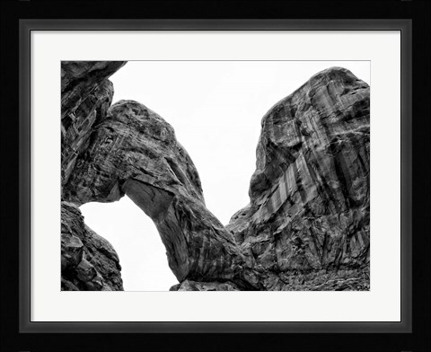 Framed Desert Arches III Print