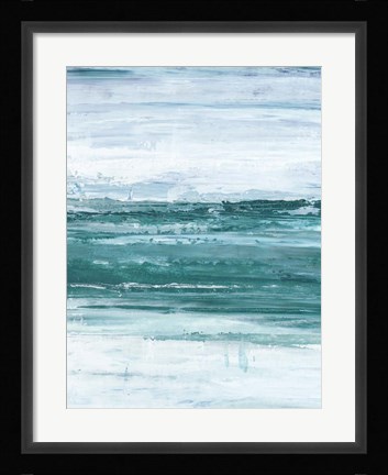 Framed Choppy Waters II Print
