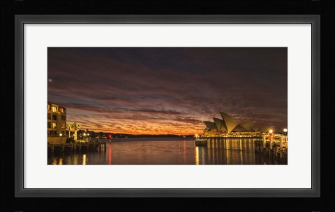 Framed Wake Up Sydney Print
