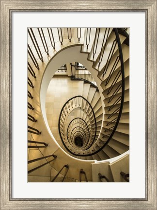 Framed Staircase Spiral Print