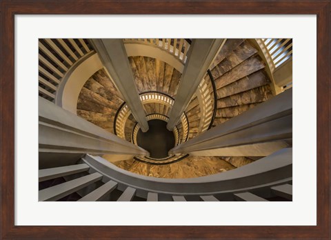 Framed Royal Staircase 2 Print