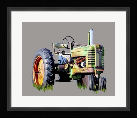 Framed Vintage Tractor VII Print