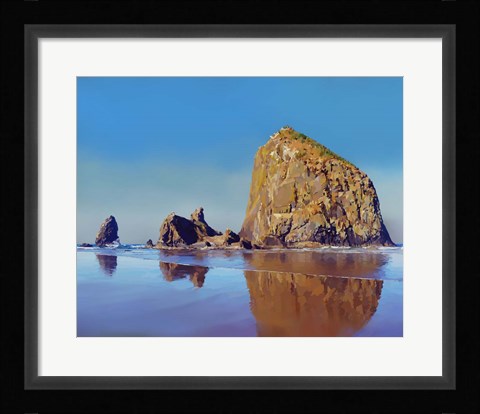 Framed Oregon Coast II Print