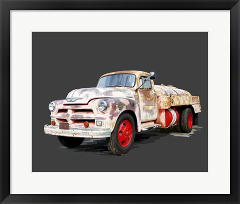 Framed Vintage Truck II Print