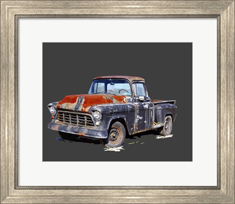 Framed Vintage Truck IV Print
