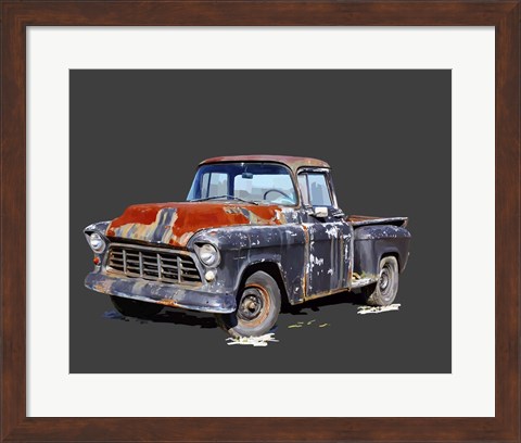 Framed Vintage Truck IV Print