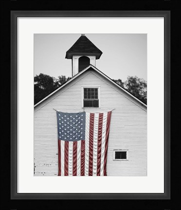 Framed Flags of Our Farmers XVII Print