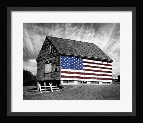 Framed Flags of Our Farmers XIV Print
