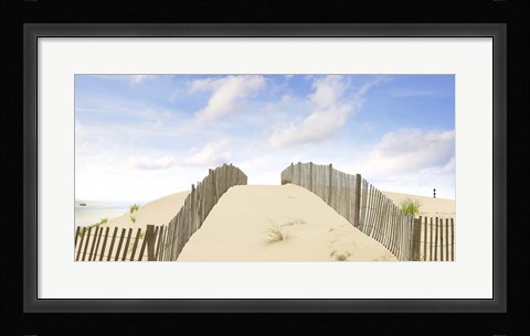 Framed Beach Photography X Print