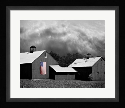 Framed Flags of Our Farmers XV Print