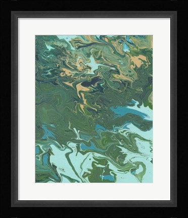 Framed Rambling Sage I Print