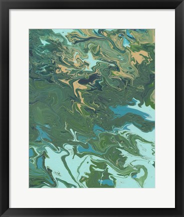 Framed Rambling Sage I Print