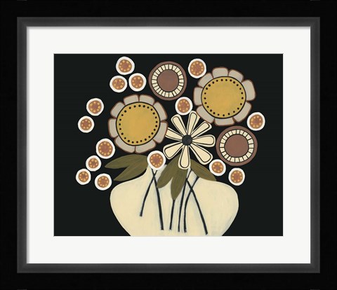 Framed Summer Garden Floral II Print