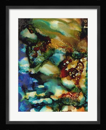 Framed Chromatic Haze II Print