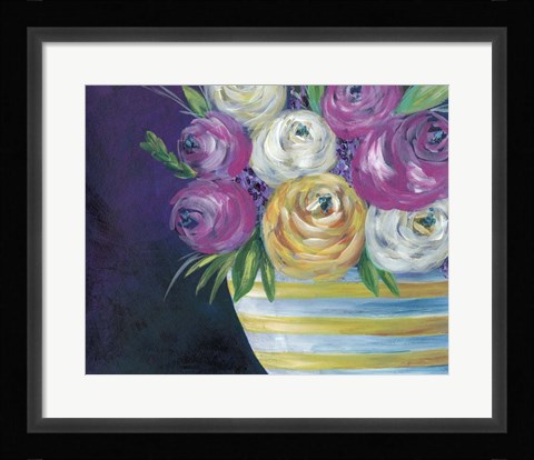 Framed Cotton Candy Floral I Print