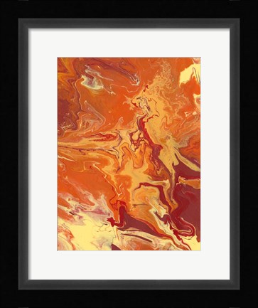 Framed Nomadic Blaze III Print