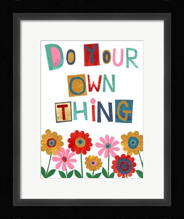 Framed Positive Power II Print