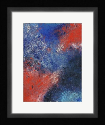 Framed Harmonious Balance I Print