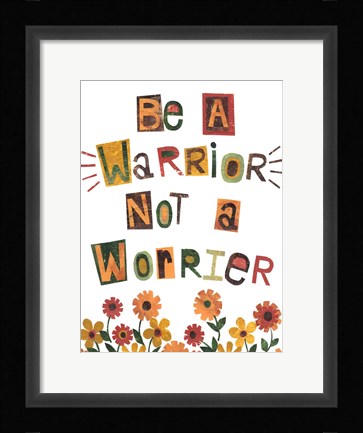 Framed Positive Power I Print