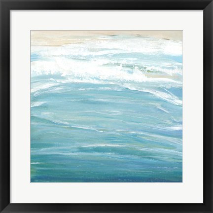 Framed Sea Breeze Coast II Print