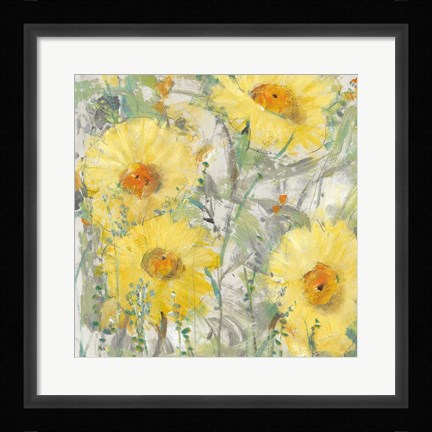 Framed Yellow Bunch II Print
