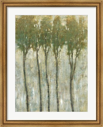 Framed Standing Tall in Spring II Print