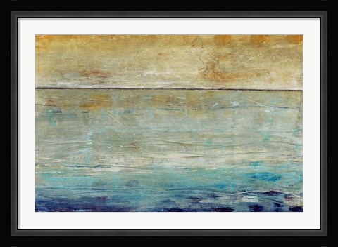 Framed Placid Water I Print