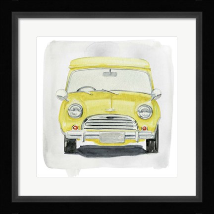 Framed Classic Autos II Print
