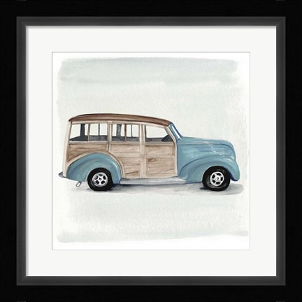 Framed Classic Autos IV Print