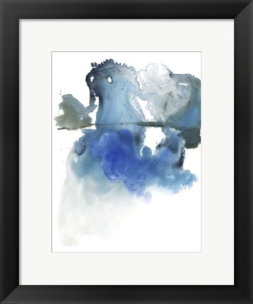 Framed Glacier Melt I Print