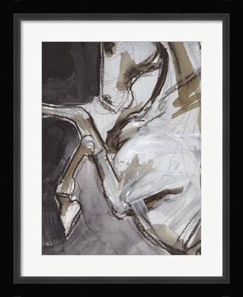 Framed Horse Abstraction IV Print