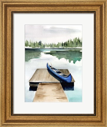 Framed Lake Views I Print