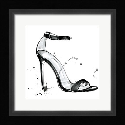 Framed Glamourous I Print