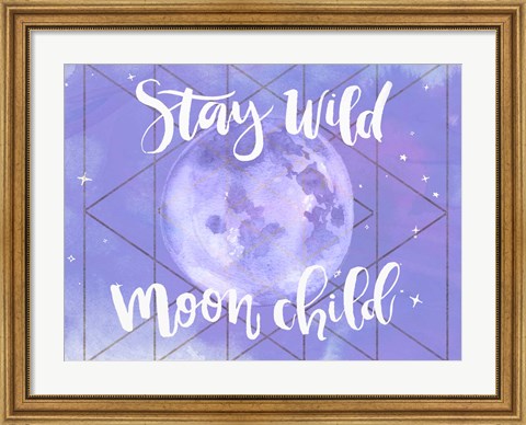 Framed Moon Child II Print