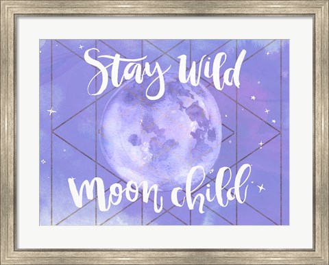 Framed Moon Child II Print