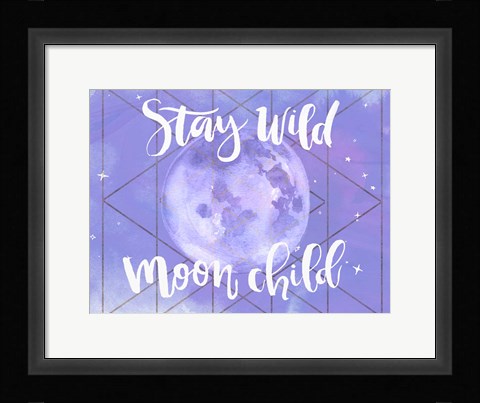 Framed Moon Child II Print