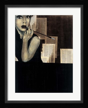 Framed Mrs. Hollywood Print