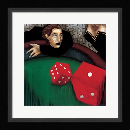 Framed Craps Print