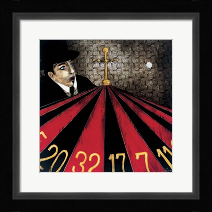 Framed Spinning out of Control Print