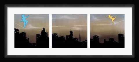 Framed Tiptoe to You Print