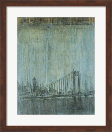 Framed Urban Fog II Print