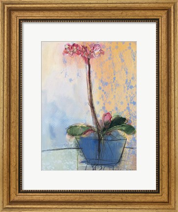 Framed Orchid and Lace II Print