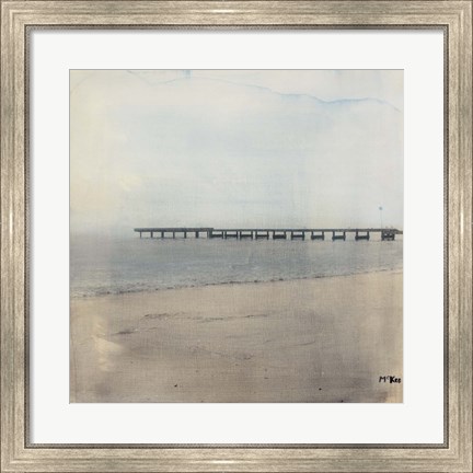 Framed Venice Pier II Print