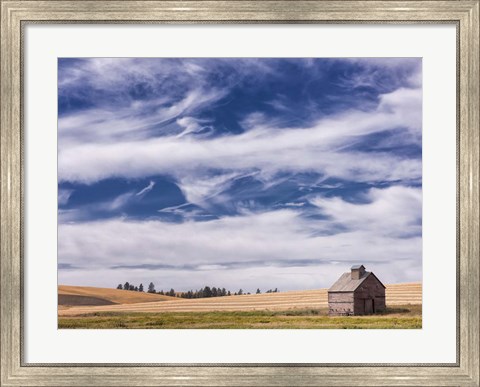 Framed Farm &amp; Field I Print