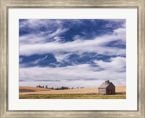 Framed Farm &amp; Field I Print
